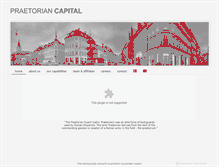Tablet Screenshot of p-capital.eu